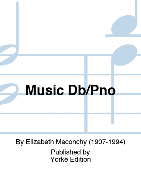 Maconchy - Music For Double Bass/Piano
