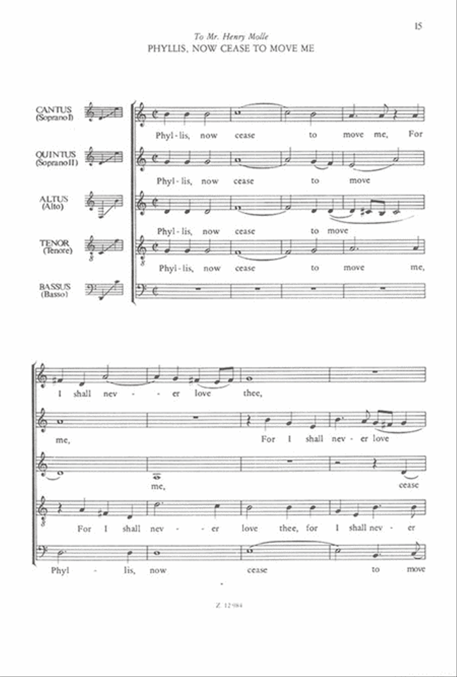 Ötszólamú dalok A Cappella scores gallery preview page 3