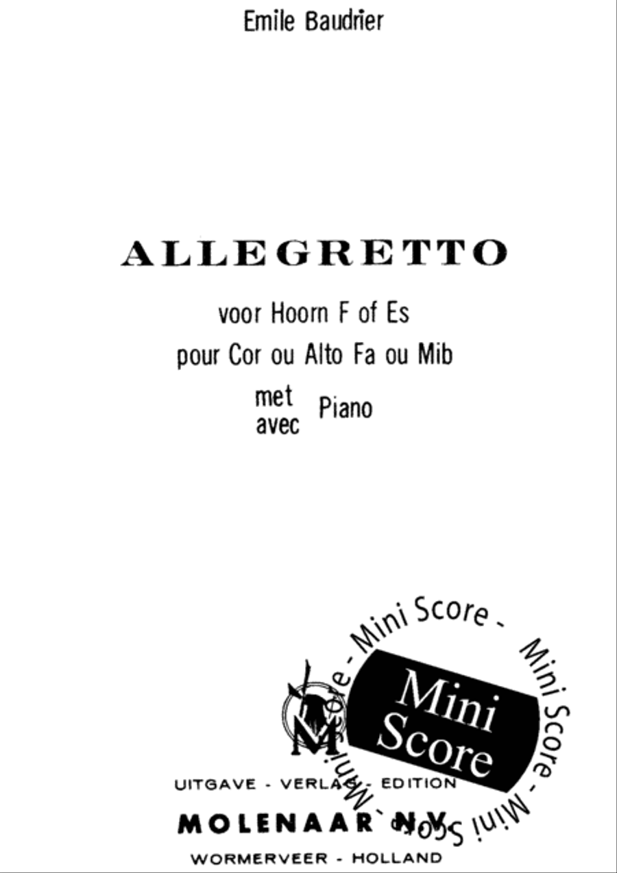 Allegretto Horn scores gallery preview page 3