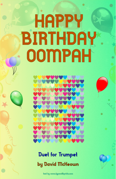 Happy Birthday Oompah, for Trumpet Duet