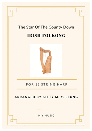 Book cover for Star of the county down - 12 String Harp