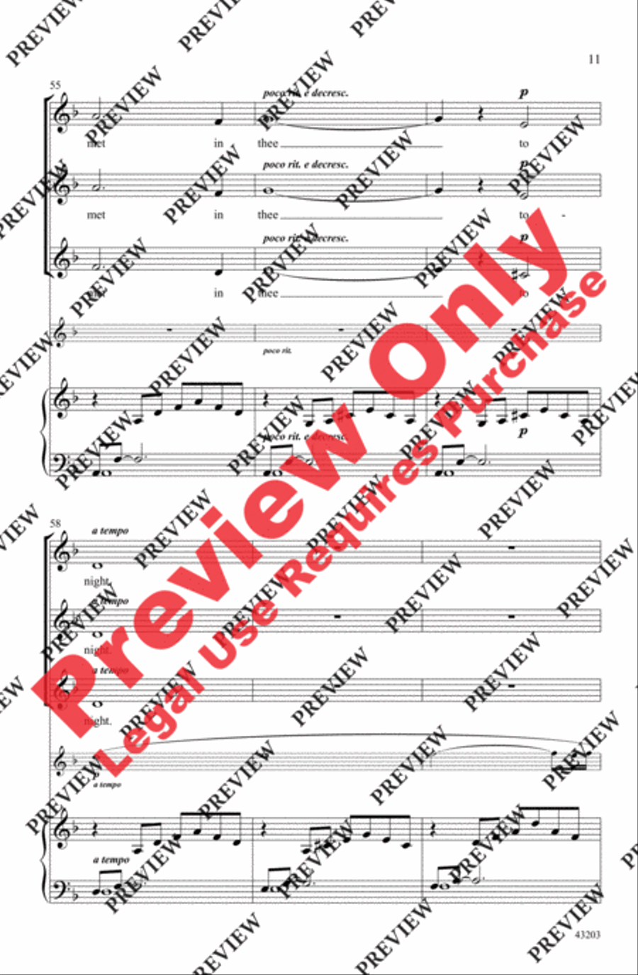 Prelude to Bethlehem Women's Choir scores gallery preview page 11
