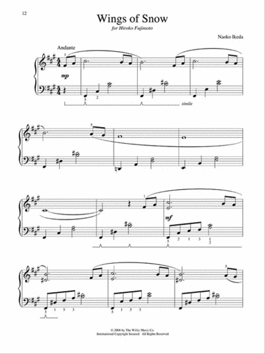 Soaring on Air Soaring on Air Piano scores gallery preview page 5