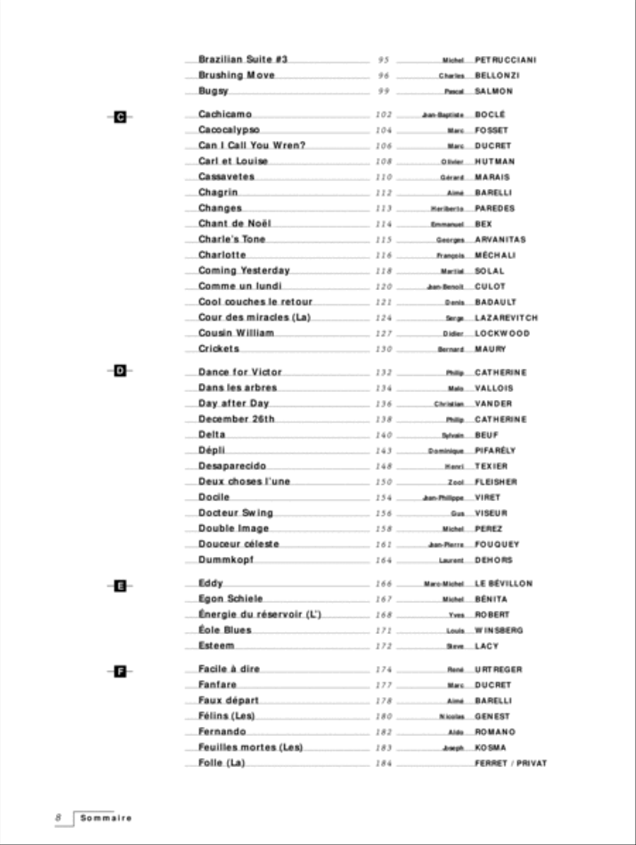 Livre du Jazz en France Score scores gallery preview page 4