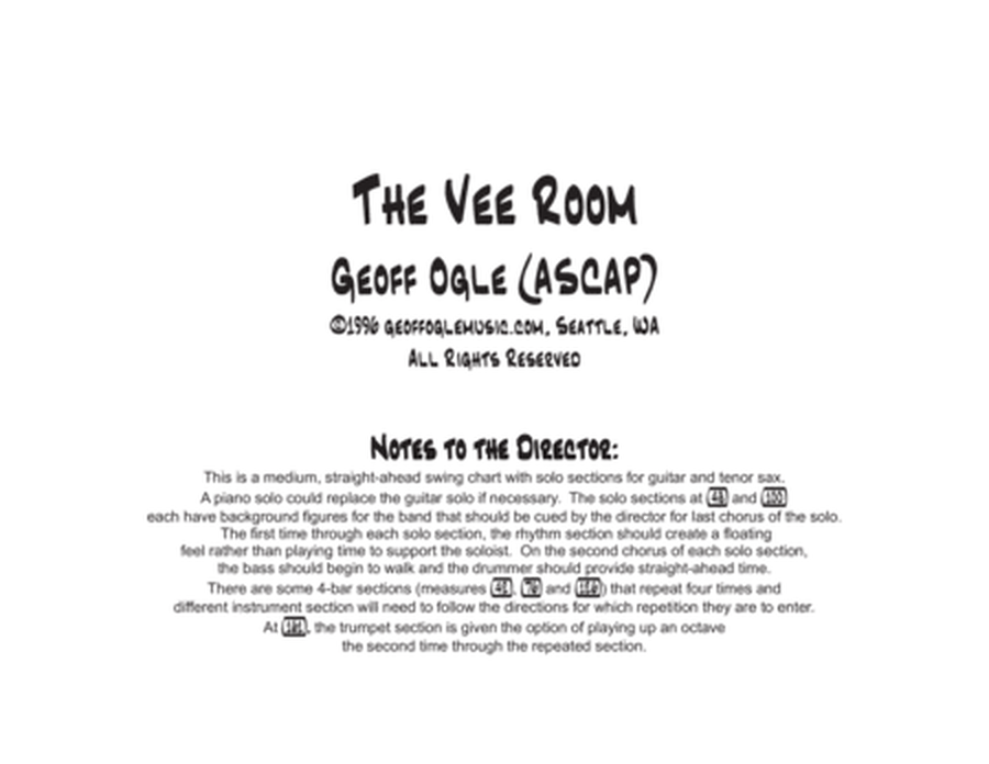 The Vee Room image number null