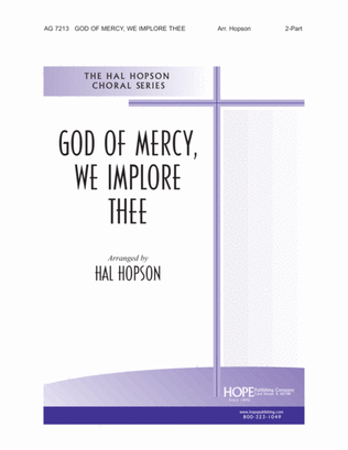Book cover for God of Mercy, We Implore Thee
