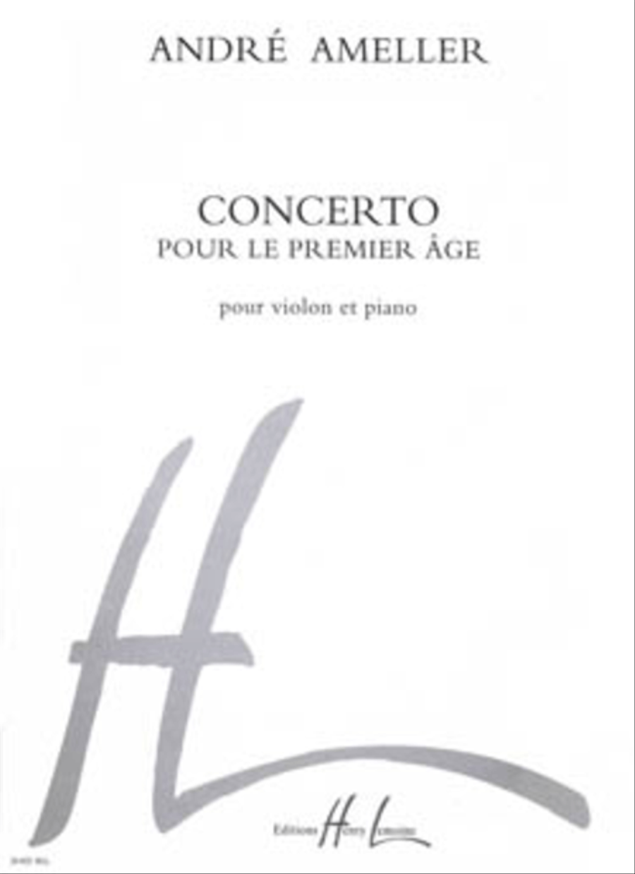 Concerto Pour Le Premier Age Violin Solo scores gallery preview page 1