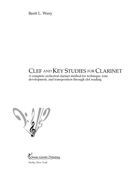 Clef and Key Studies for Clarinet image number null