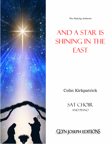 And a Star is Shining in the East (SAT Choir and piano) image number null