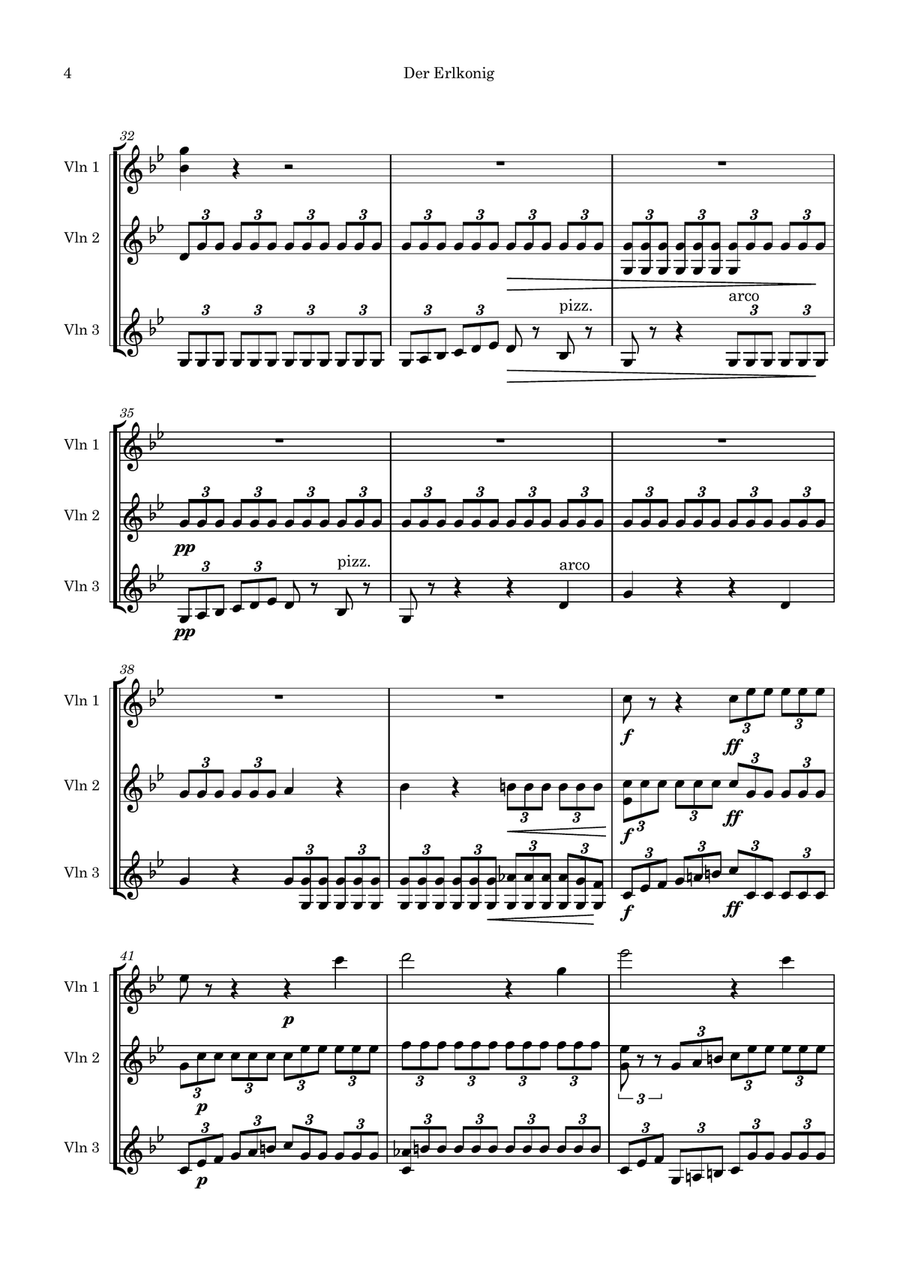 Der Erlkonig String Trio scores gallery preview page 4