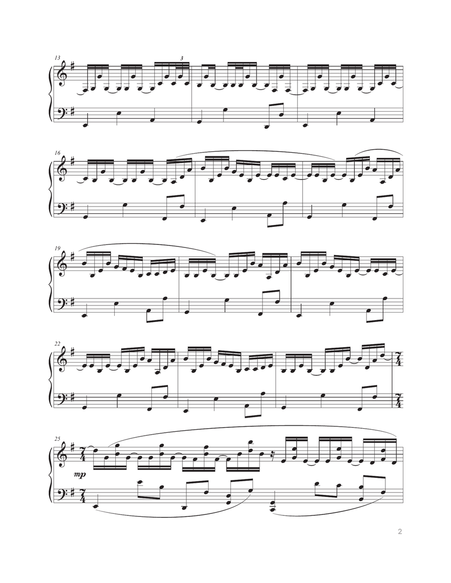 Hypocrite Hypocrite Piano Solo scores gallery preview page 3