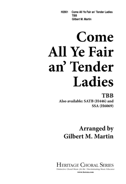 Come, All Ye Fair an' Tender Ladies