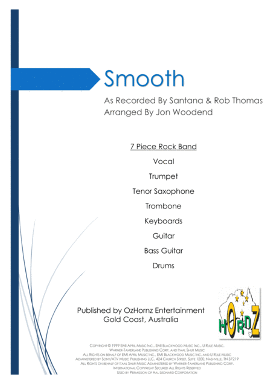 Smooth Smooth Jazz Ensemble scores gallery preview page 1