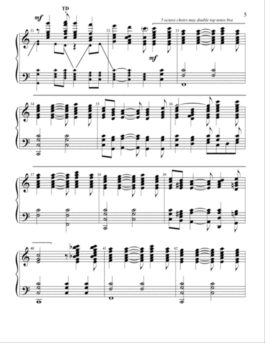 Bells & Chimes for Special Times Handbell Choir scores gallery preview page 38