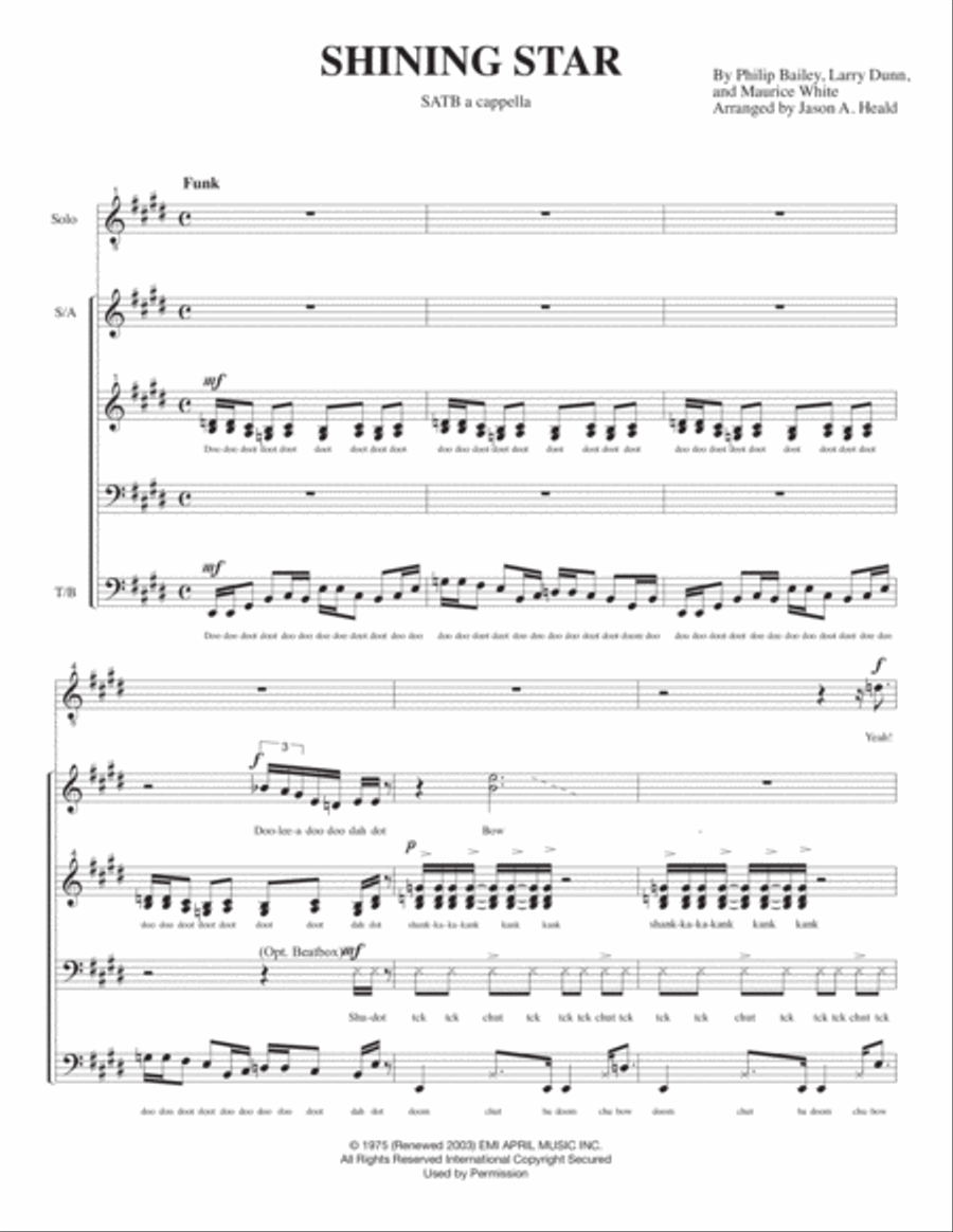 Shining Star Shining Star 4-Part scores gallery preview page 3