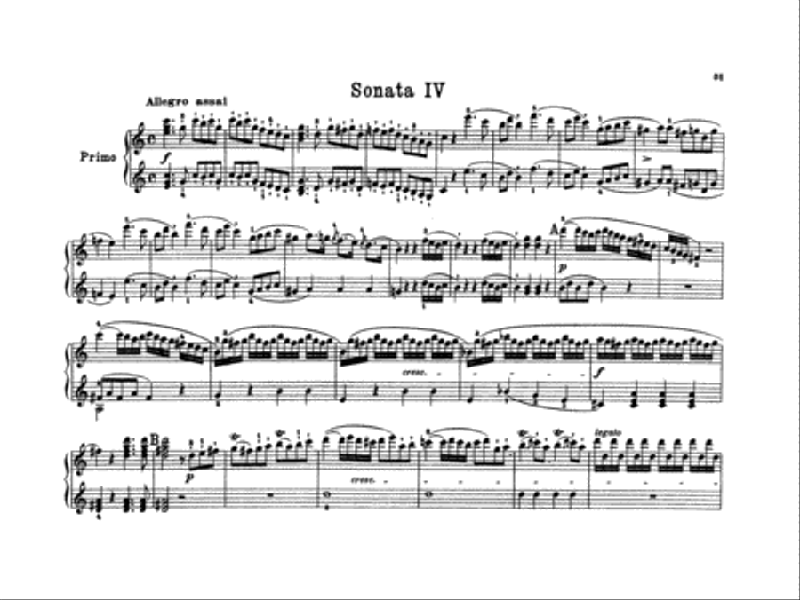 Clementi: Sonatas Clementi: Sonatas Piano Duet scores gallery preview page 2