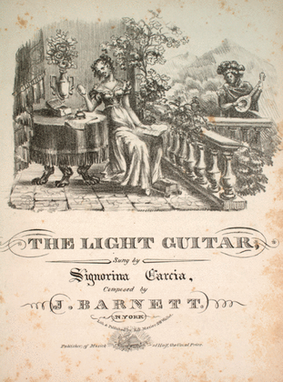 Book cover for The Light Guitar