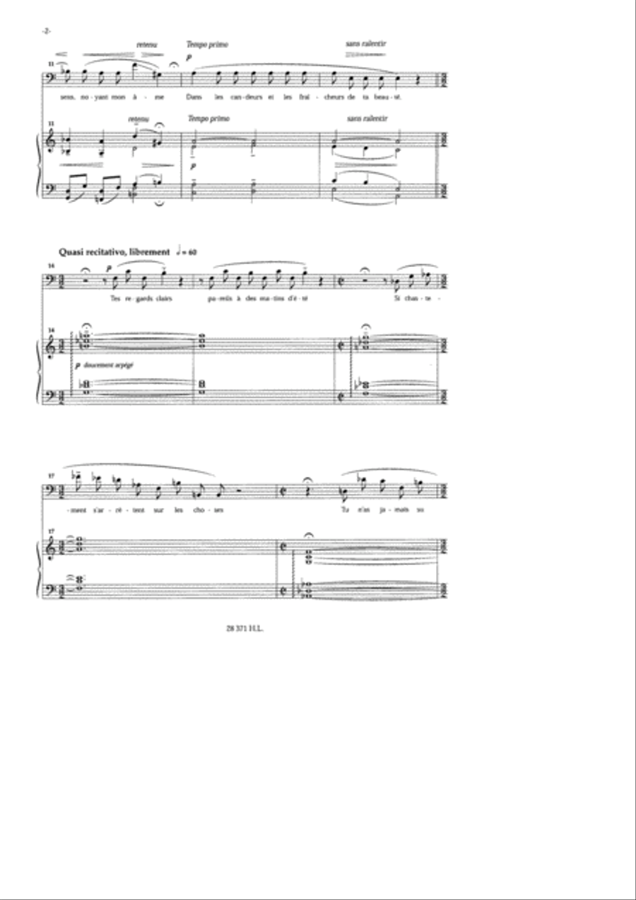 L'Illusion Baritone Voice scores gallery preview page 3