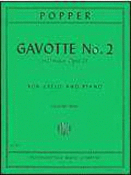 Popper - Gavotte D Major No 2 Op 23 Cello/Piano