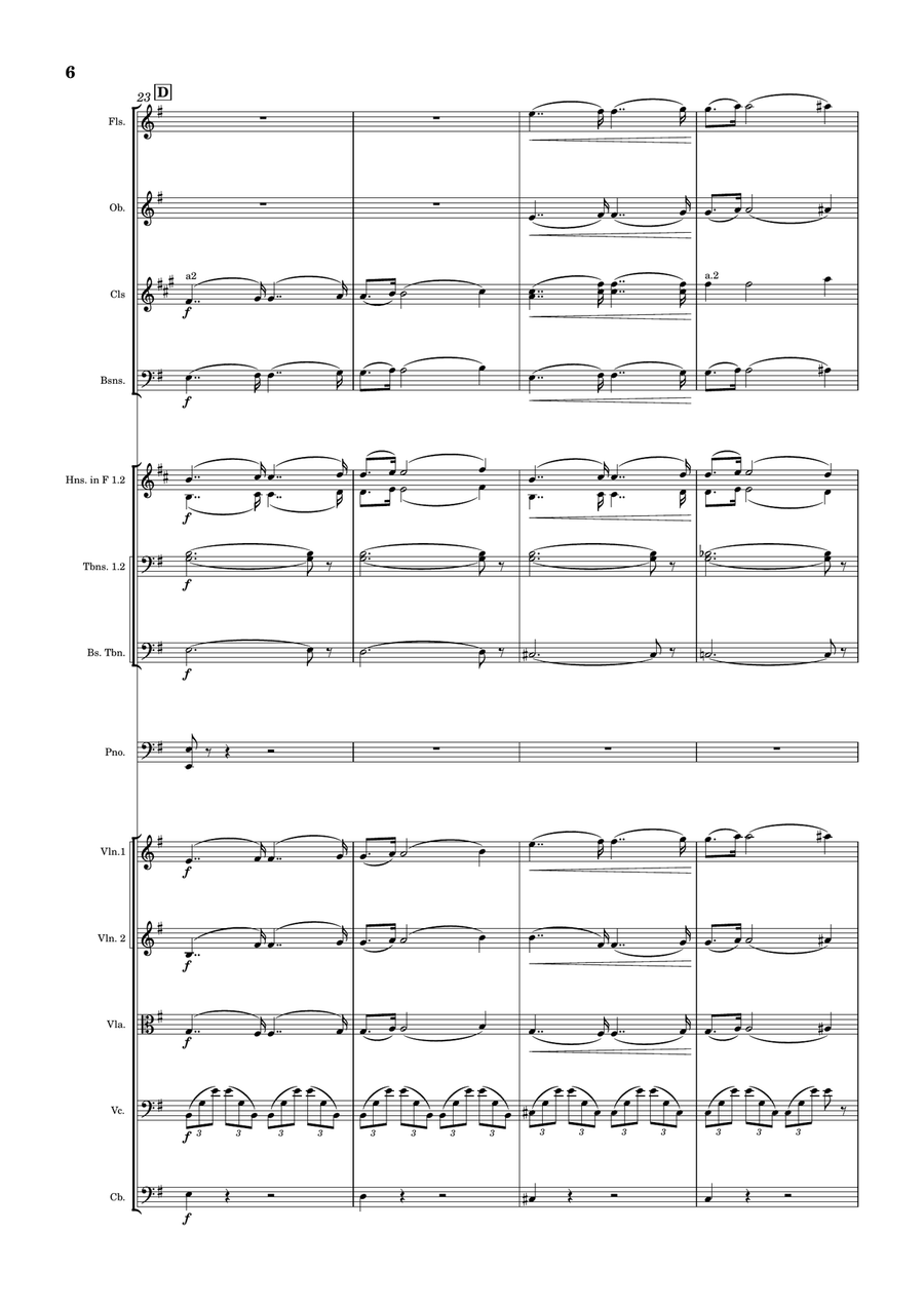 Warsaw Concerto Full Orchestra scores gallery preview page 6