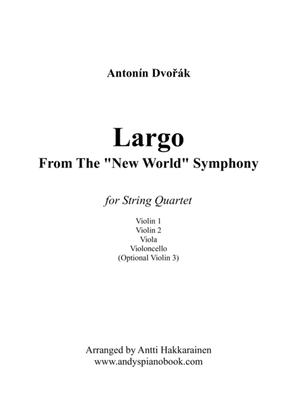Largo From The "New World" Symphony - String Quartet (easy)