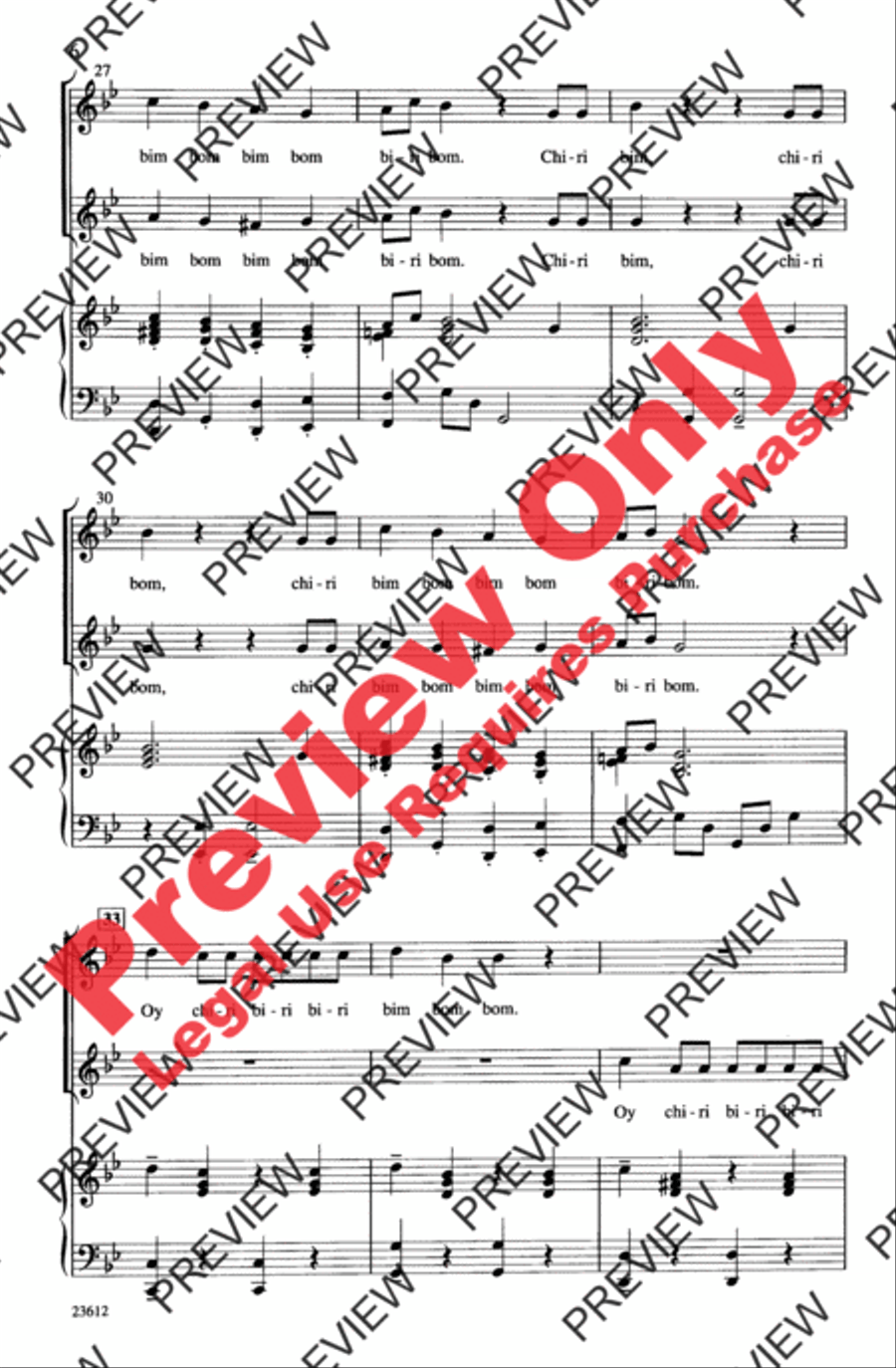 Chiri Biri Bim 2-Part scores gallery preview page 6