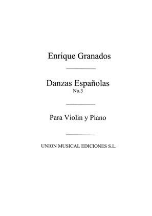 Book cover for Danza Espanola No.3 Fandango