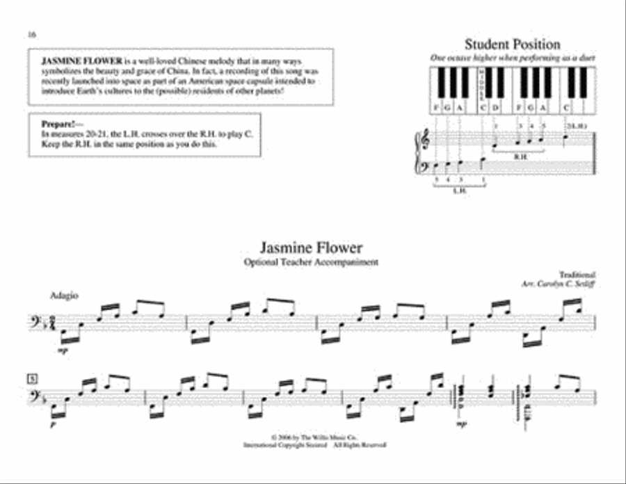 Teaching Little Fingers to Play Songs From Many Lands Piano Method scores gallery preview page 5