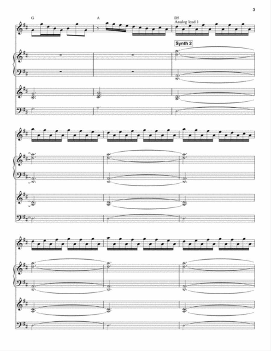 Fooling Yourself (The Angry Young Man) Piano scores gallery preview page 3