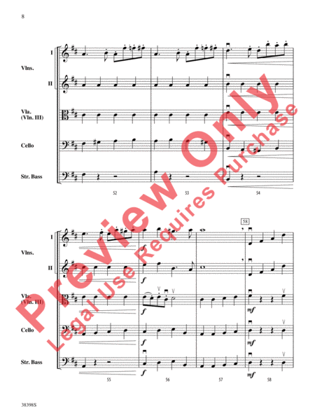 Eine Kleine Bachmusik (from Brandenburg Concerto No. 5 in D Major)
