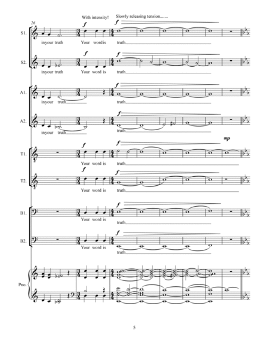 Sanctify Choir scores gallery preview page 5