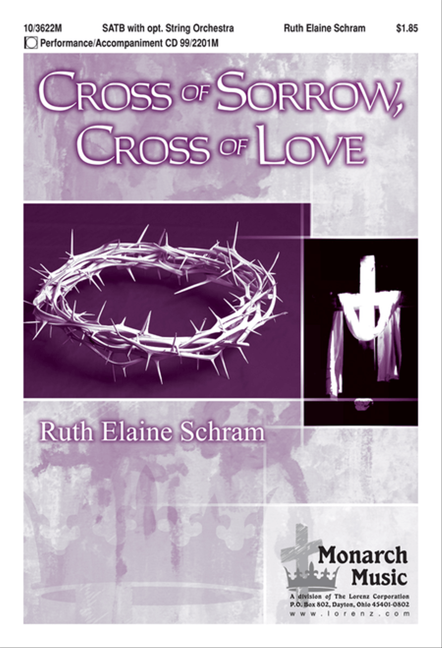 Cross of Sorrow, Cross of Love 4-Part scores gallery preview page 1