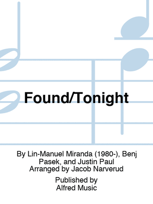 Book cover for Found/Tonight