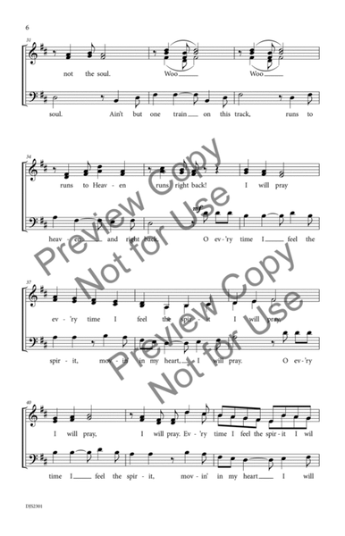 Every Time I Feel the Spirit SATB image number null