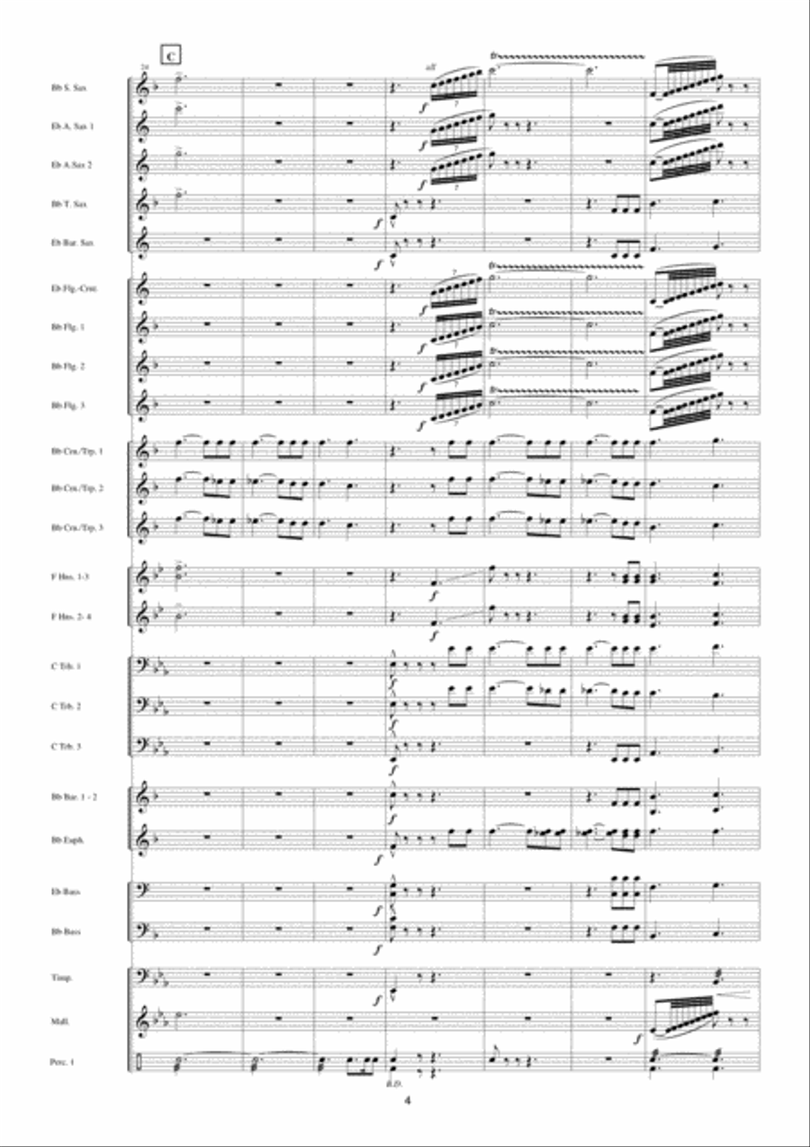 Police Academy Police Academy Fanfare Band scores gallery preview page 5