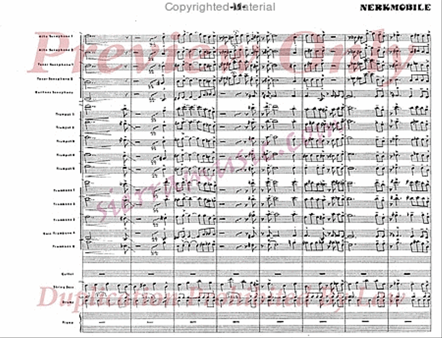 Nerkmobile Nerkmobile Jazz Ensemble scores gallery preview page 20