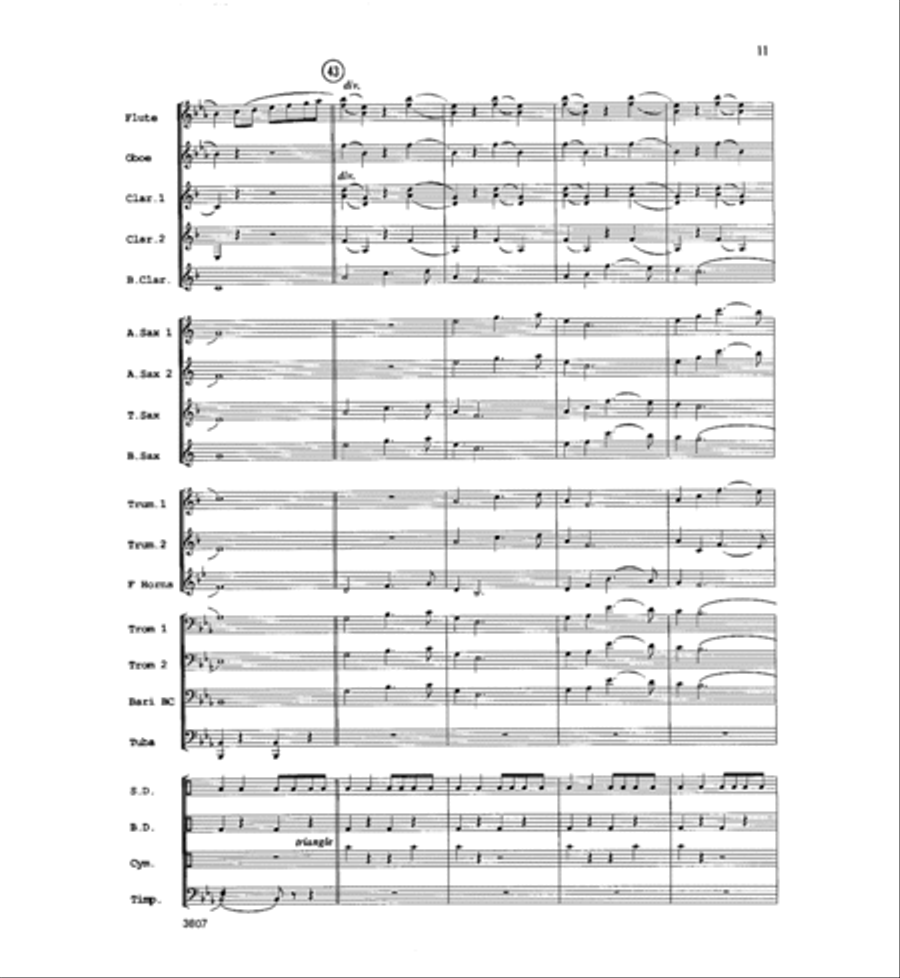 Amarado Amarado Concert Band scores gallery preview page 10