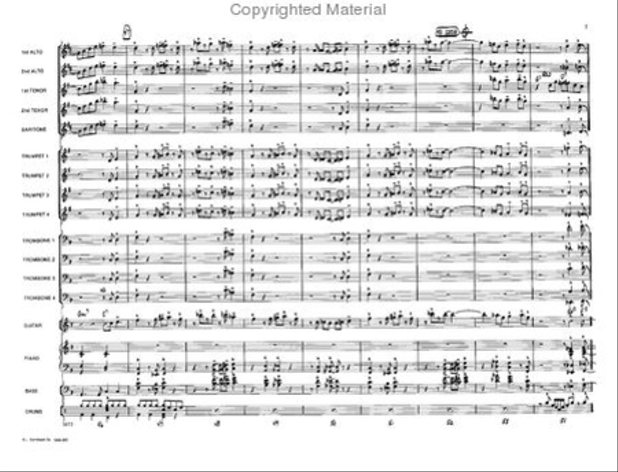 Knight's Court Jazz Ensemble scores gallery preview page 7