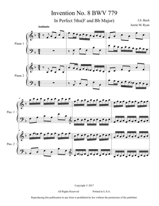 Invention No. 8 BWV 779