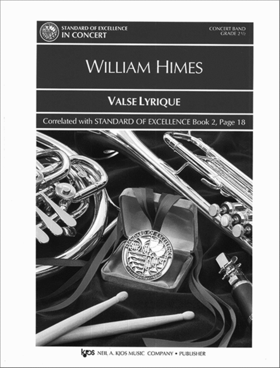 Valse Lyrique-Score Valse Lyrique-Score Concert Band scores gallery preview page 1