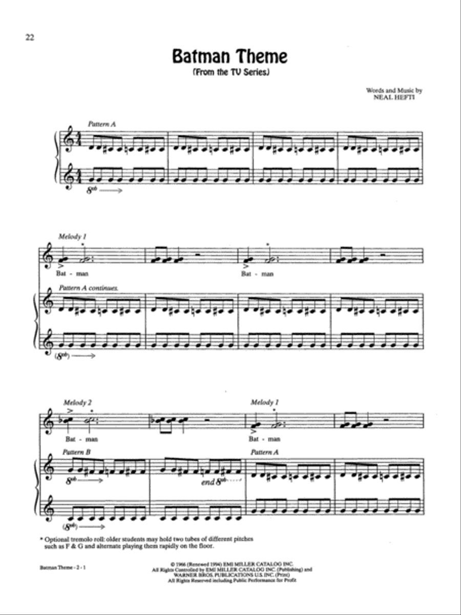 Boom Boom! Popular Movie and TV Songs for Boomwhackers Musical Tubes CD scores gallery preview page 3