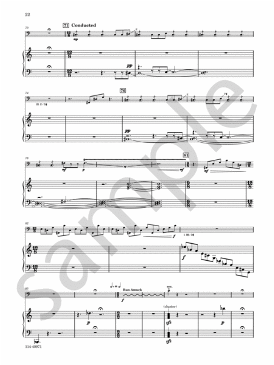 Concerto No. 1 Chamber Music scores gallery preview page 11