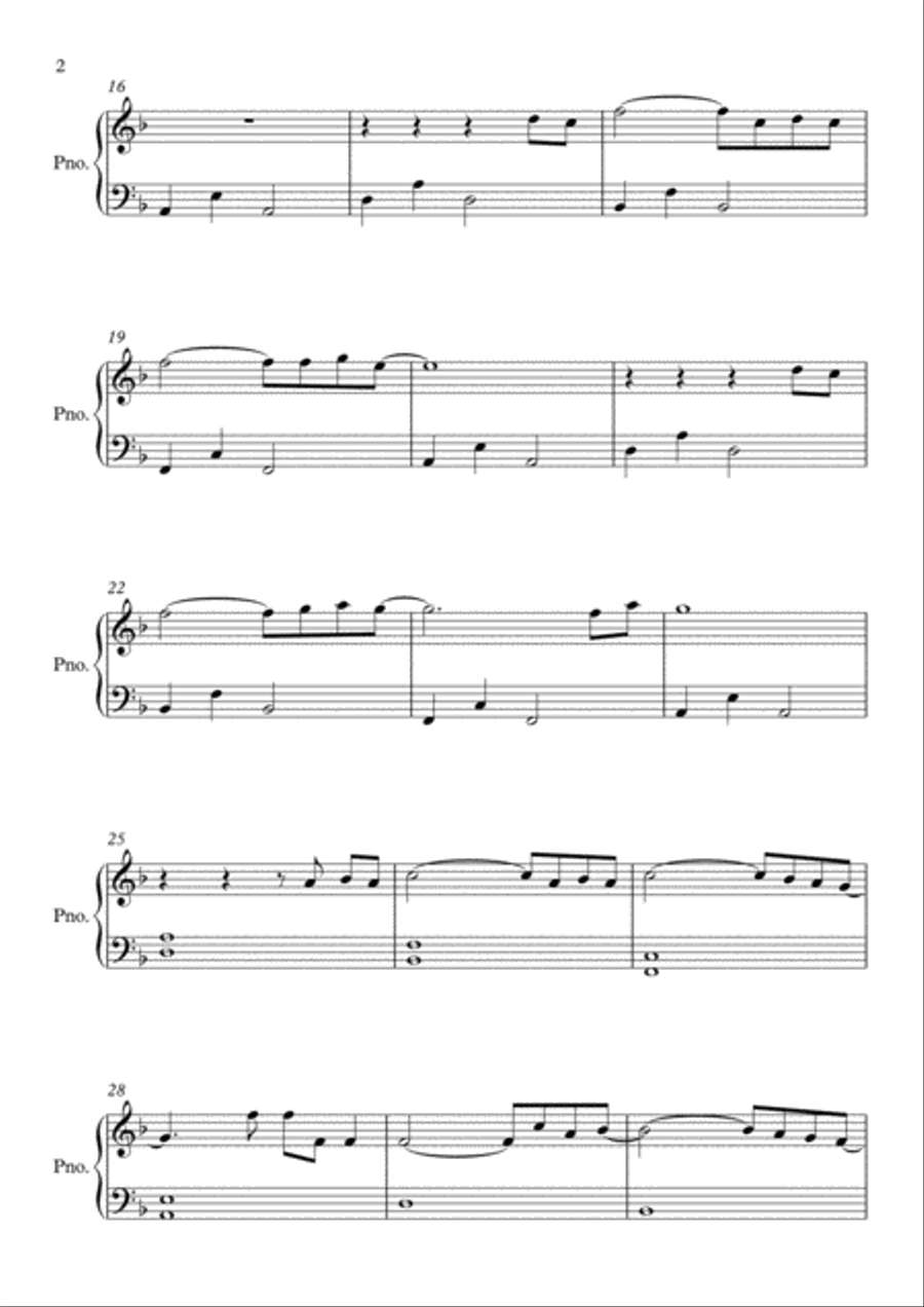 A Sky Full Of Stars A Sky Full Of Stars Easy Piano scores gallery preview page 2