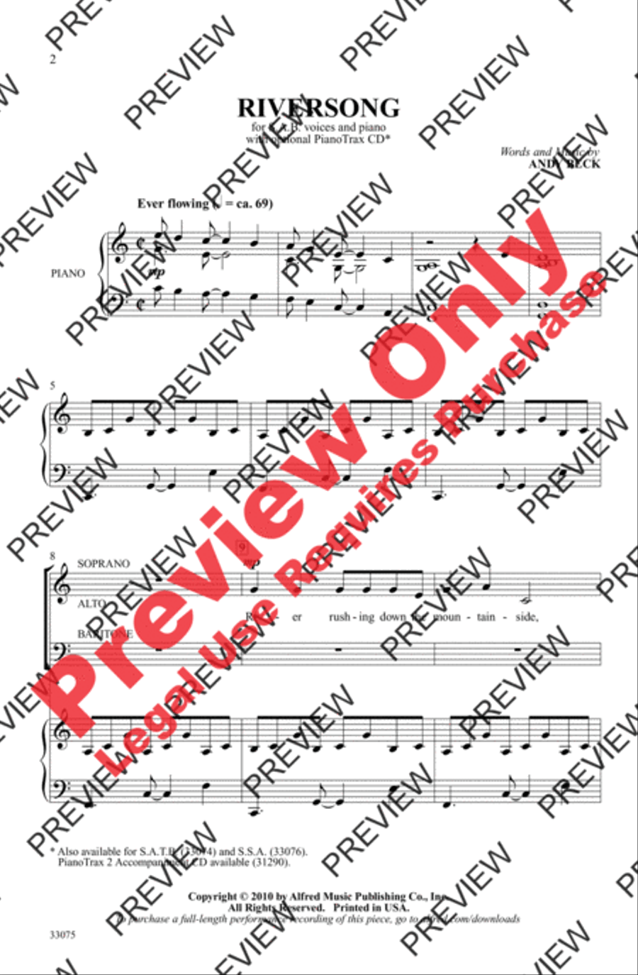 Riversong Riversong 3-Part scores gallery preview page 2