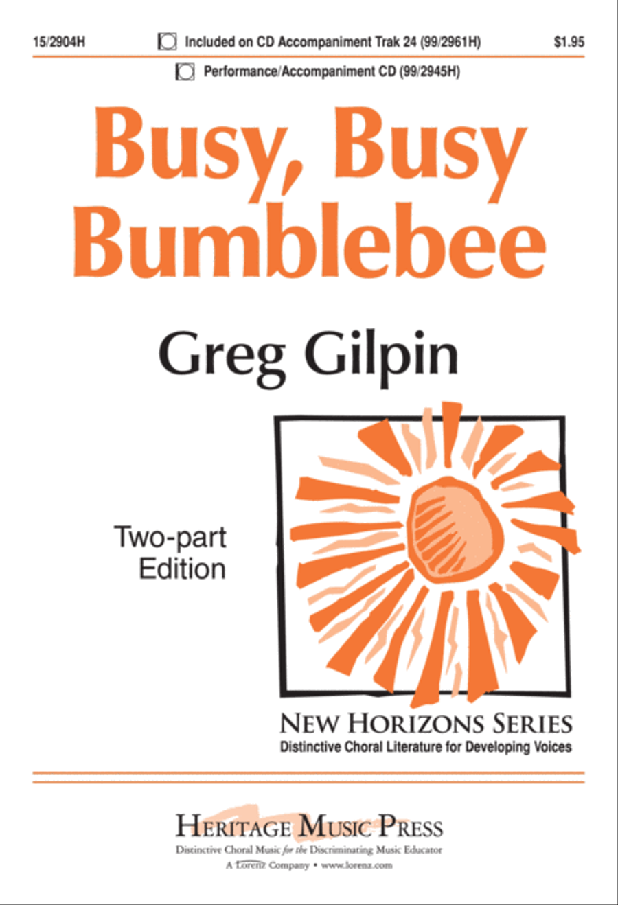 Busy, Busy Bumblebee 2-Part scores gallery preview page 2