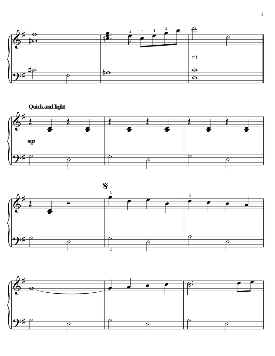 Pretty Peppy Voice scores gallery preview page 3