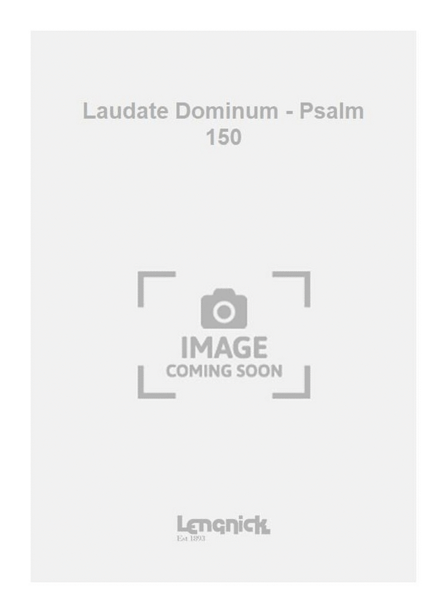 Laudate Dominum - Psalm 150 4-Part scores gallery preview page 1