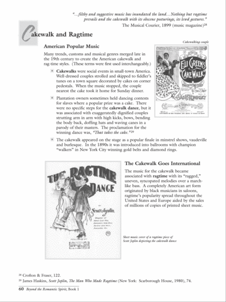 Beyond the Romantic Spirit (1880--1922), Book 1 Piano Solo scores gallery preview page 7
