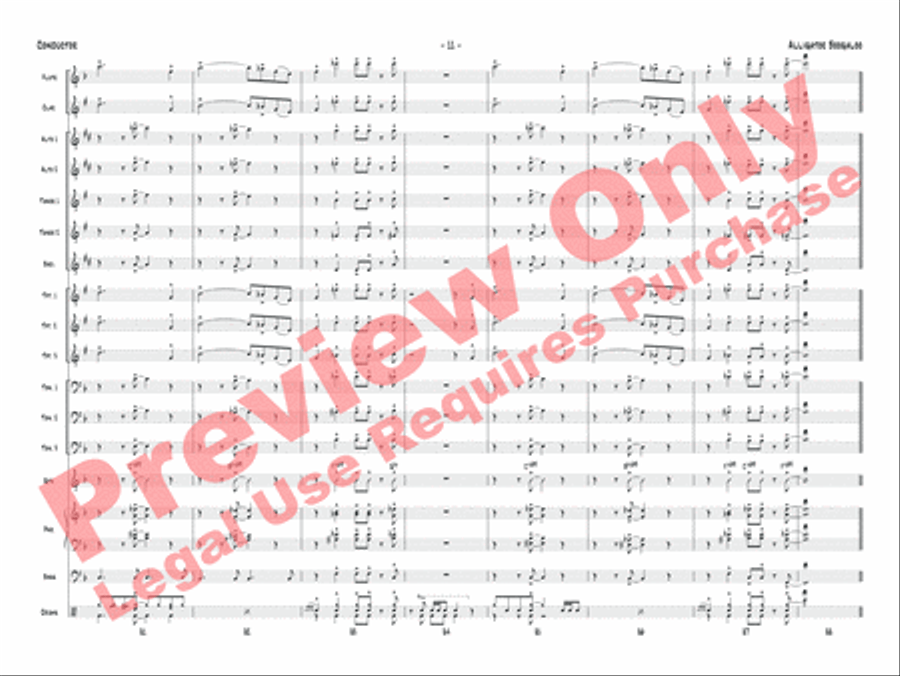 Alligator Boogaloo Jazz Ensemble scores gallery preview page 14