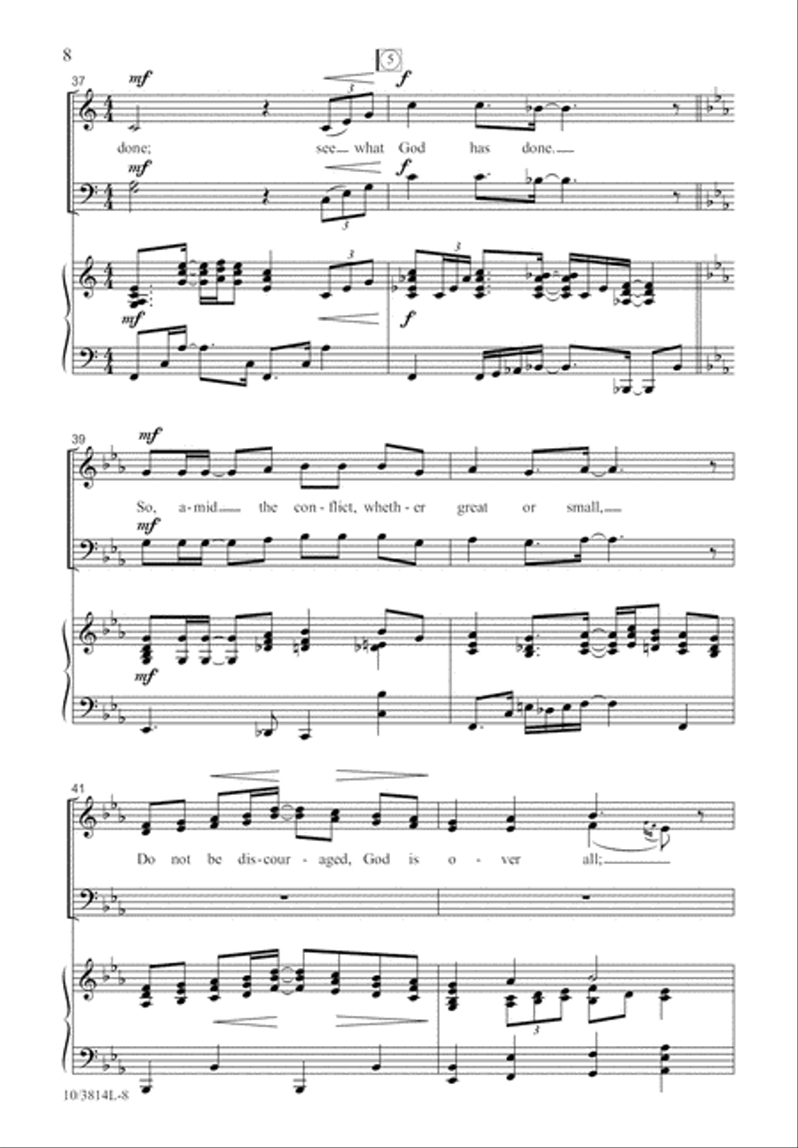 Count Your Blessings 4-Part scores gallery preview page 8